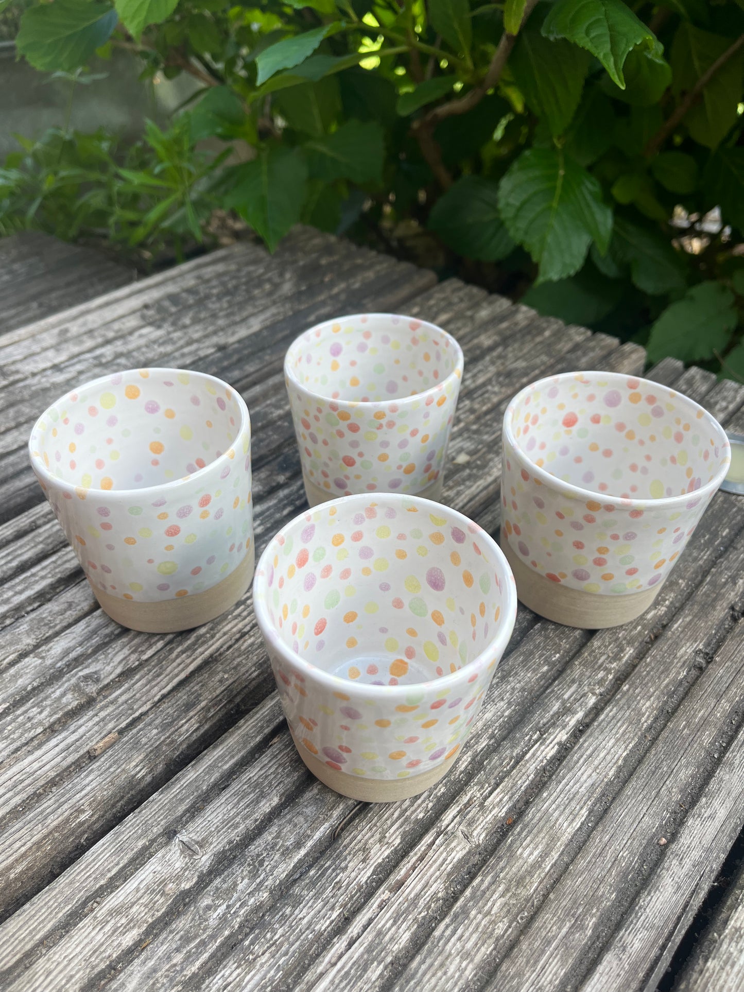 Konfetti Becher klein