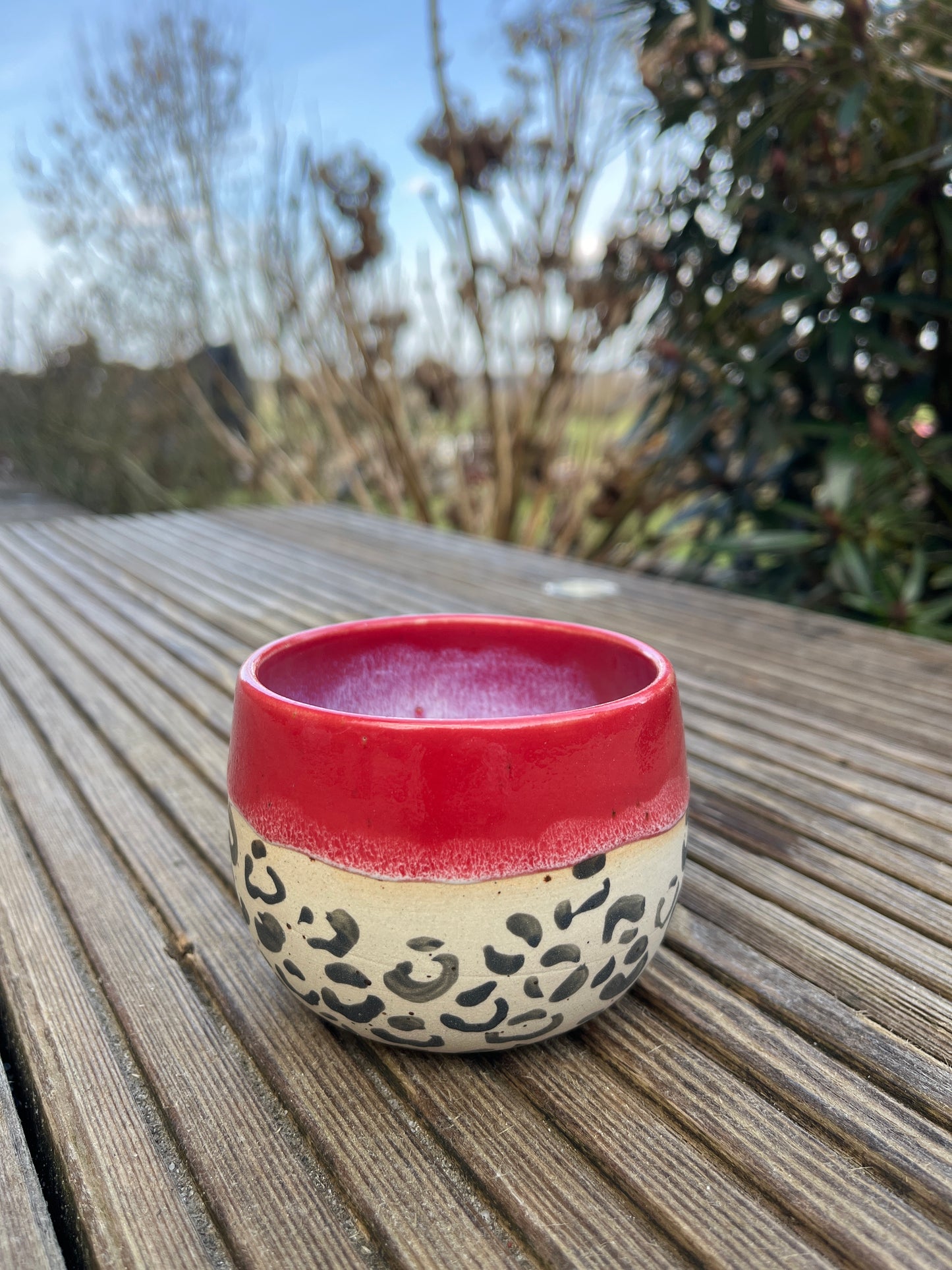 Kugelbecher Leo Rot