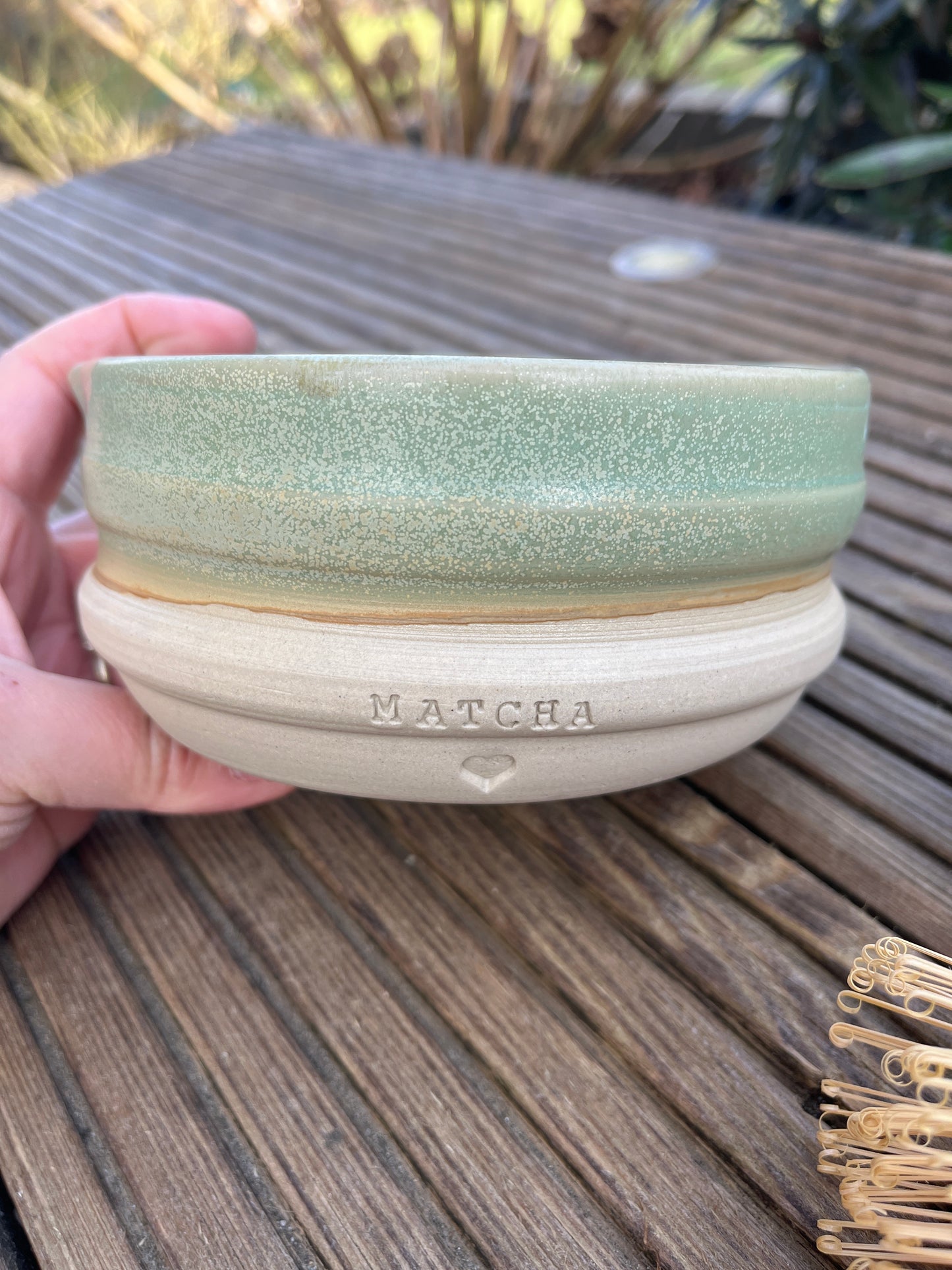 Matcha Set Grüne Aue